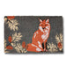 Red Fox & Pinecones Coir Door Mat