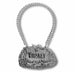 Foxhunt Pewter Bottle Tag - Whiskey