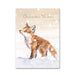 Snowflakes - Fox Christmas Cards