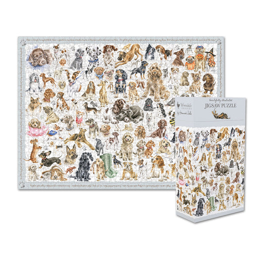 A Dog's Life Jigsaw Puzzle by Wrendale