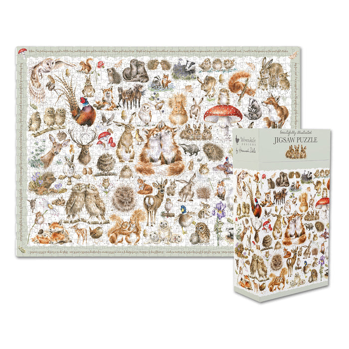 The Country Set Jigsaw Puzzle by Wrendale