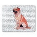 Yellow Lab Glass Cutting Board