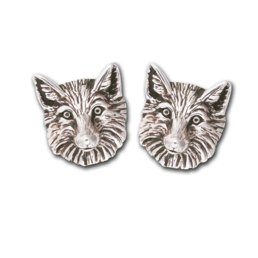 Fox Silver Post Earrings by Jane Heart