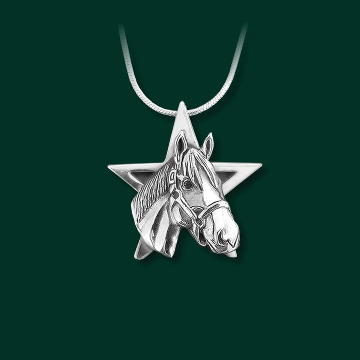 Justify Star Pendant, Smalll - by Jane Heart