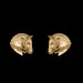 Dressage Gold Vermeil Mini Post Earrings