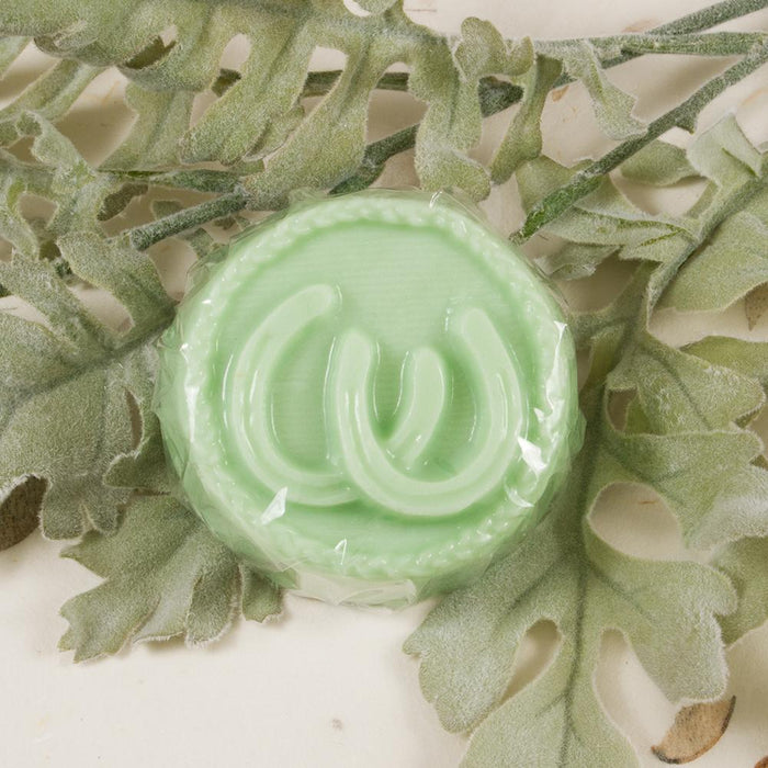 Mint Julep Scented Horseshoe Guest Soap