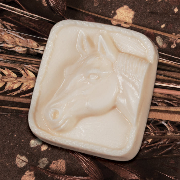Bourbon Scented Equestrian Guest Soap