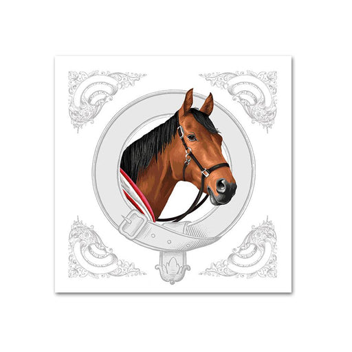 Classic Horse Paper Beverage Napkins