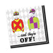 And They're Off Horse Racing Beverage Napkins