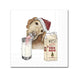 Egg Nog Dog Paper Beverage Napkins