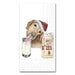 Egg Nog Dog Paper Guest Towels - Buffet Napkins