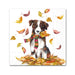 Autumn Pup Paper Beverage Napkins