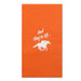 And They're Off Racehorse Orange Paper Linen Guest Towels - Foil Hot Stamped