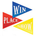Win, Place & Show Horse Racing Party Cutouts