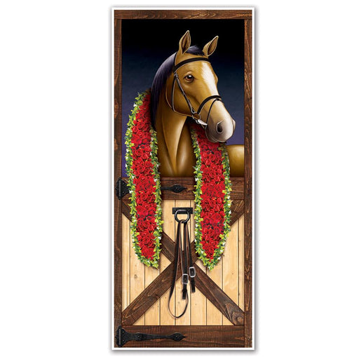Kentucky Derby Party Racehorse Door Decoration