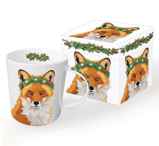 Holiday Fox Mug - Gift Box