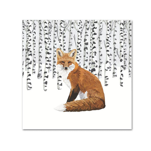 Wilderness Fox Paper Beverage Napkins