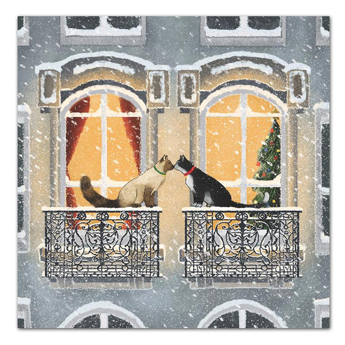 Townhouse Cats Paper Luncheon Napkins