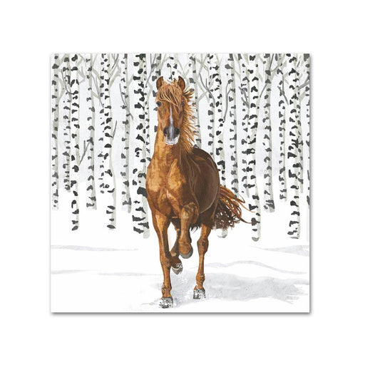 Wilderness Horse Paper Beverage Napkins