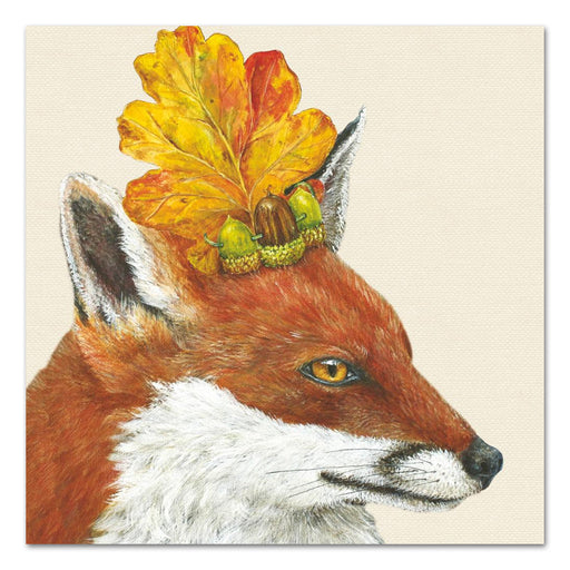 Sophie the Fox Luncheon Napkins by Vicki Sawyer