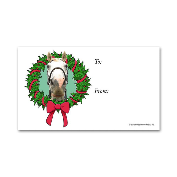 Happy Holiday Horse Gift Tags