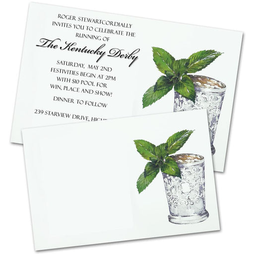 Mint Julep Party Invitations