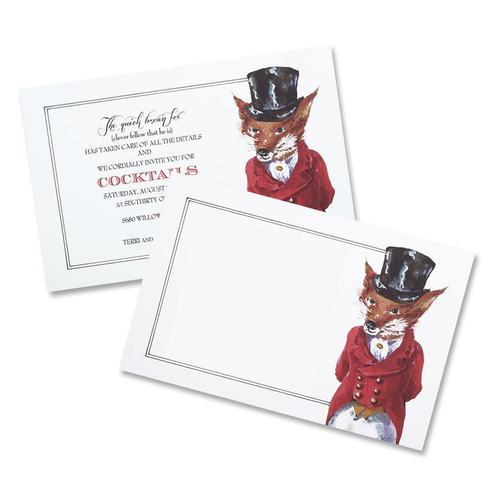Clever Fellow - Fox Party Invitations