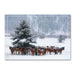 Winter Horse Gathering Holiday Cards