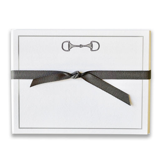 Snaffle Bit Stationery Card - Pack of 10