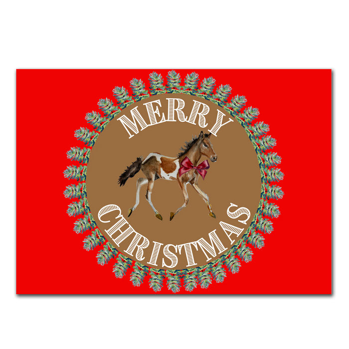 Chincoteague Pony Christmas Cards - Pkg 5
