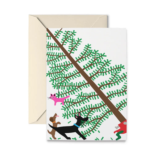 Naughty Dogs Holiday Cards by R. Nichols