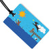 Dog Luggage Tag - Dogs in Lake