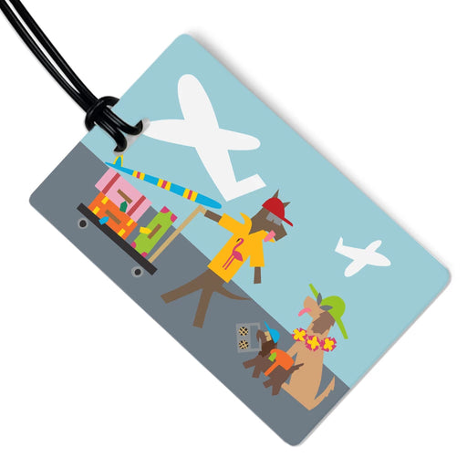 Dog Luggage Tag - Travel Dogs