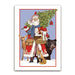 Woodland Santa Christmas Cards
