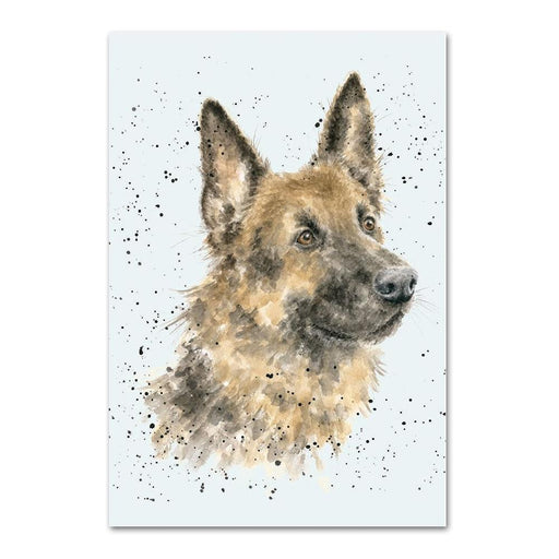 German Shepherd Note Card by Wrendale