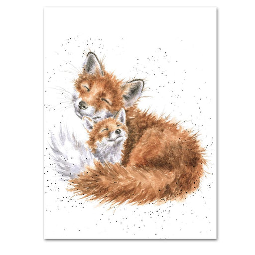 True Love Fox Note Card by Wrendale