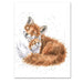True Love Fox Note Card by Wrendale