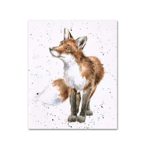Bright Eyed and Bushy Tailed Fox Card by Wrendale