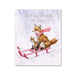 Fox Sleigh Ride Christmas Card by Wrendale