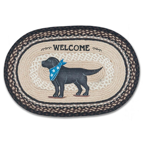 Bandana Lab Welcome Braided Accent Rug