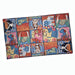 Urban Patch Dogs Wool Hooked Rug 3' x 5'