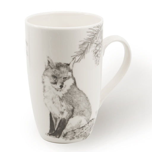 Fox Winter Sketch Tall Mug