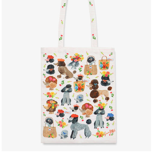 Ooh La La Parisian Poodles Tote Bag