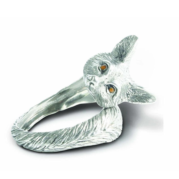 Tale of the Fox Pewter Napkin Ring